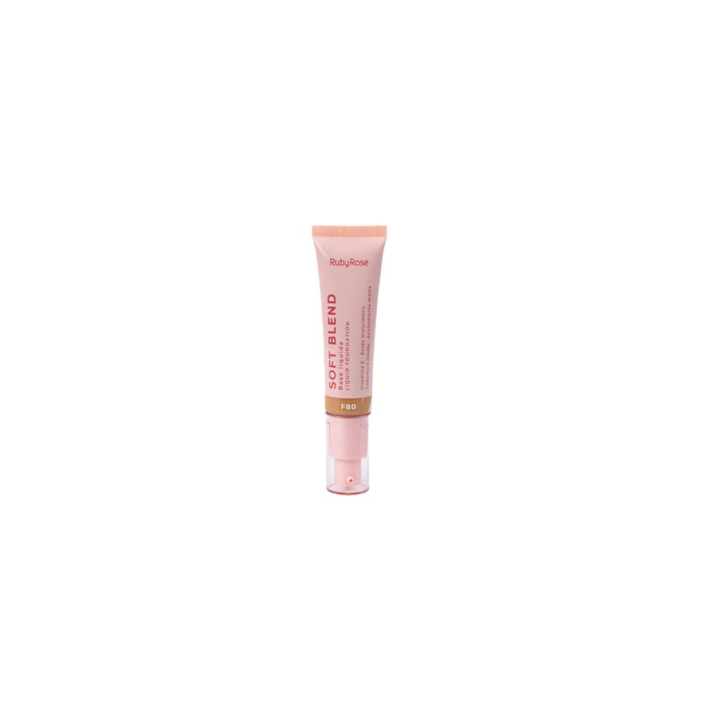 Base Líquida Soft Blend Ruby Rose 30g cor:F80