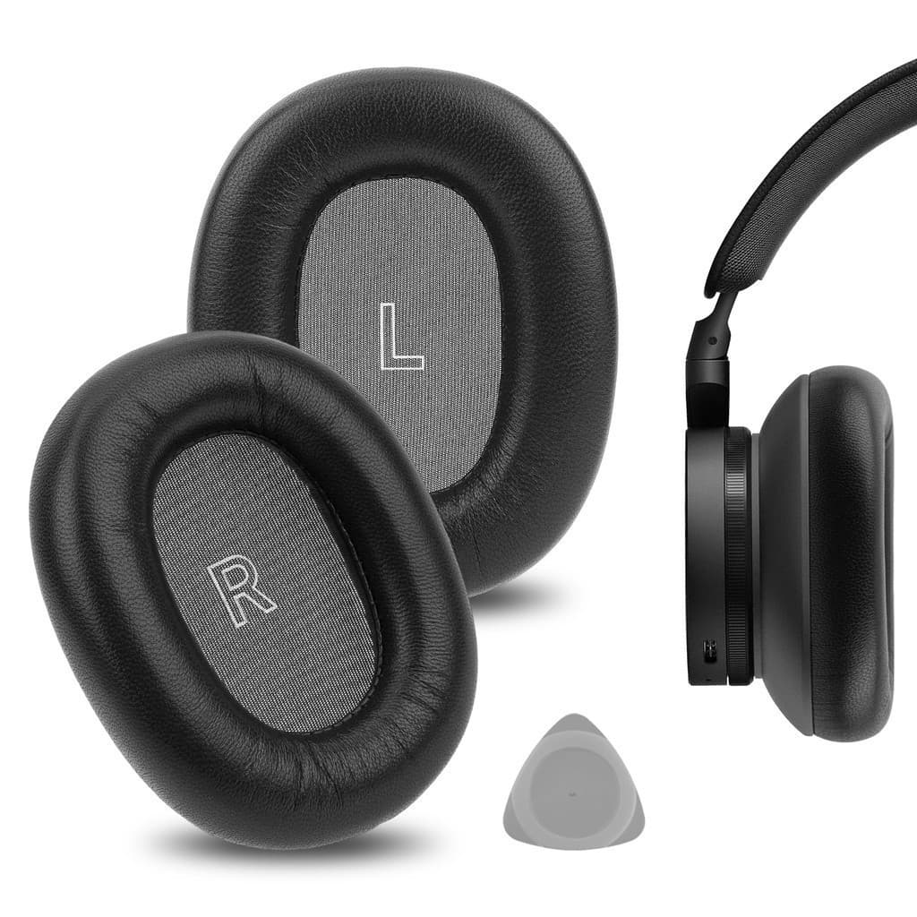 Almofadas De Substituição De Pele De Carneiro Geekria Para Bang & Olufsen Beoplay H95 (1266100) Fones De Ouvido
