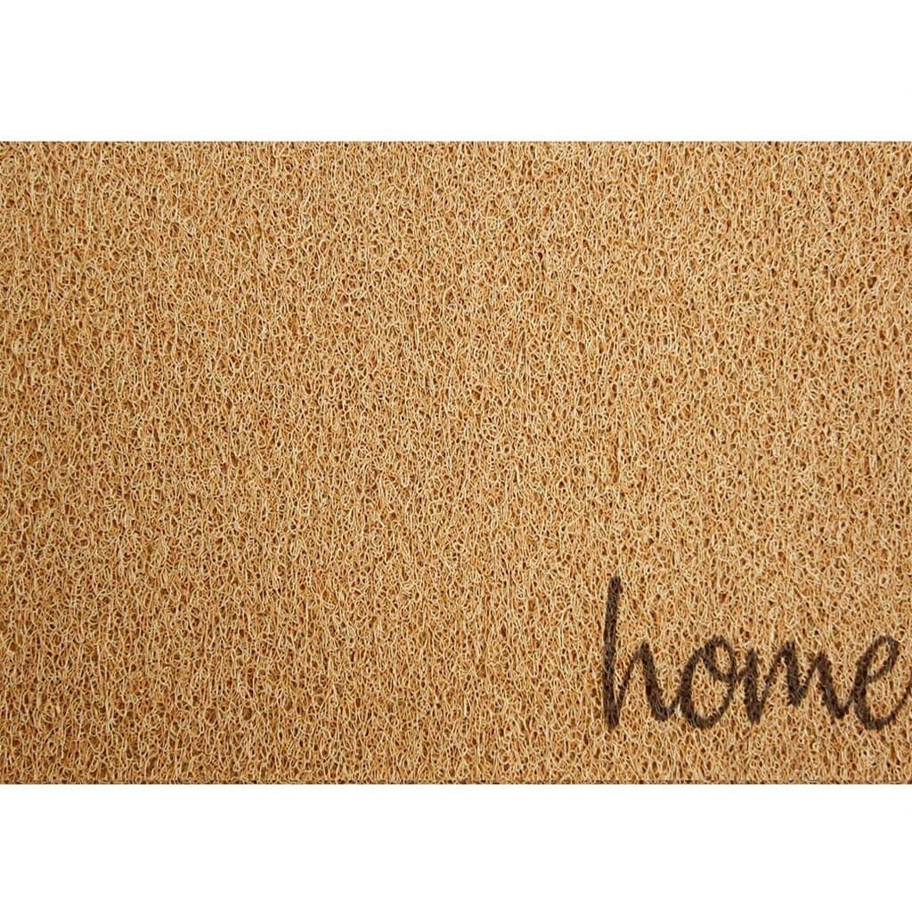Tapete Porta Entrada Casa Capacho Vinil Home Bege v1.0 40x60cm