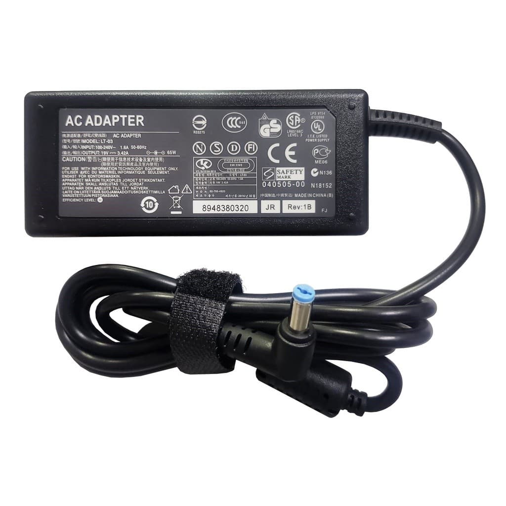 Fonte Carregador Notebook Acer Aspire Modelo Pa-1450-26 Preto
