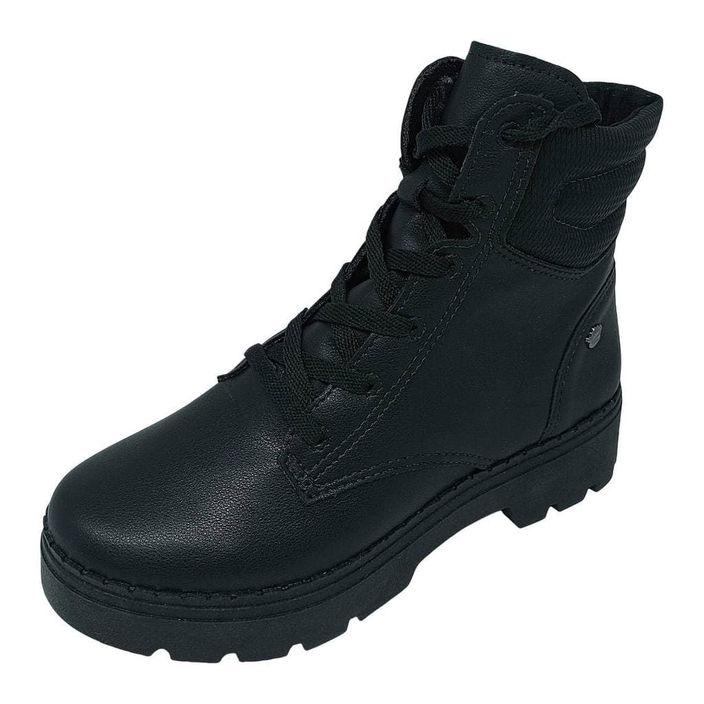 Bota Coturno Infantil Menina Conforto Elegante Pink Cats