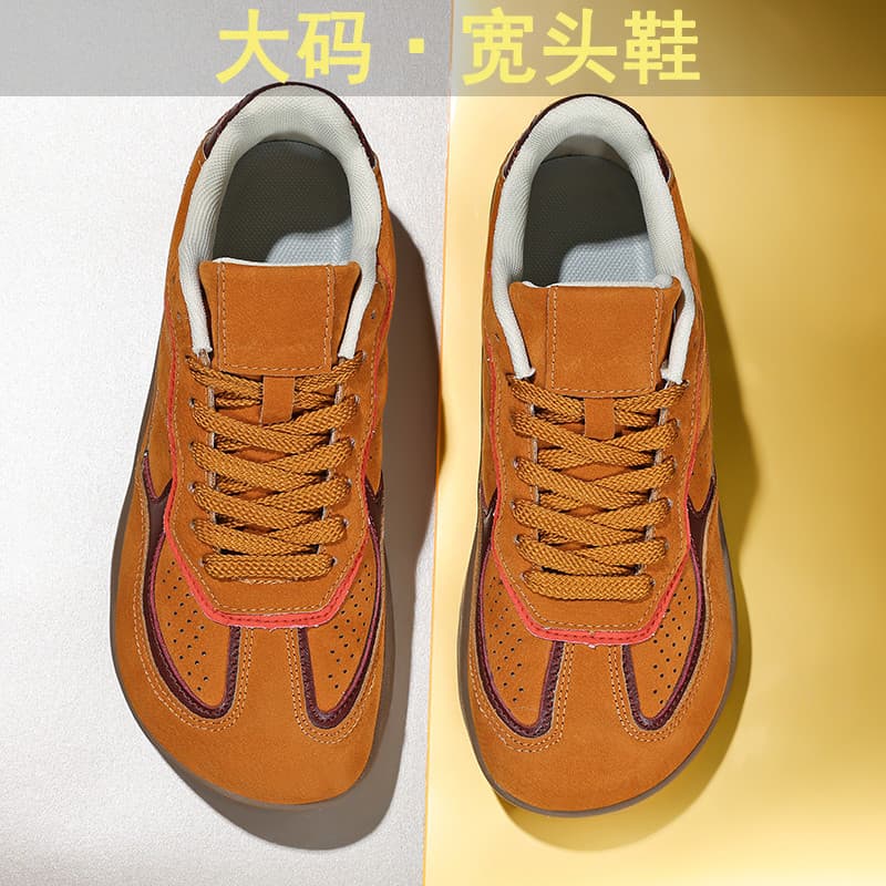 Sapatos de dedo largo tamanho Extra grande 4E pés largos tênis de treinamento alemão gordo 48 tamanhos sapatos masculino