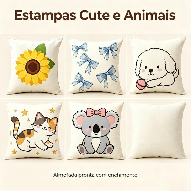 Almofada 45 x 45cm Para Aniversário - Lembrancinha De Aniversário Personalizada