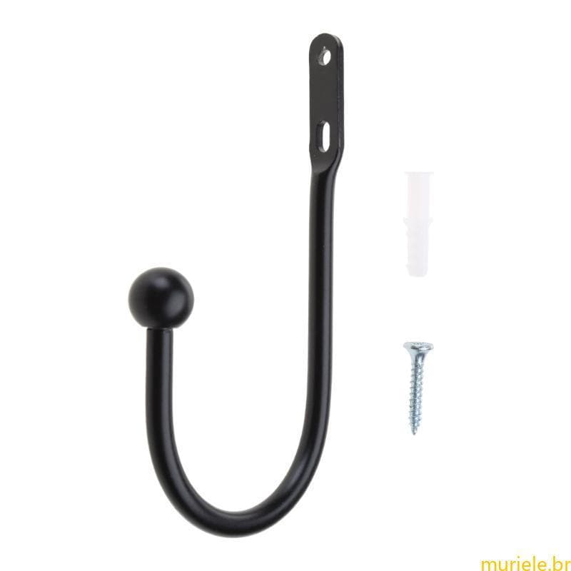 Mur Cortina Holdbacks Suportes Ganchos Para Cortinas Fixados Parede Quarto Escritório Casa