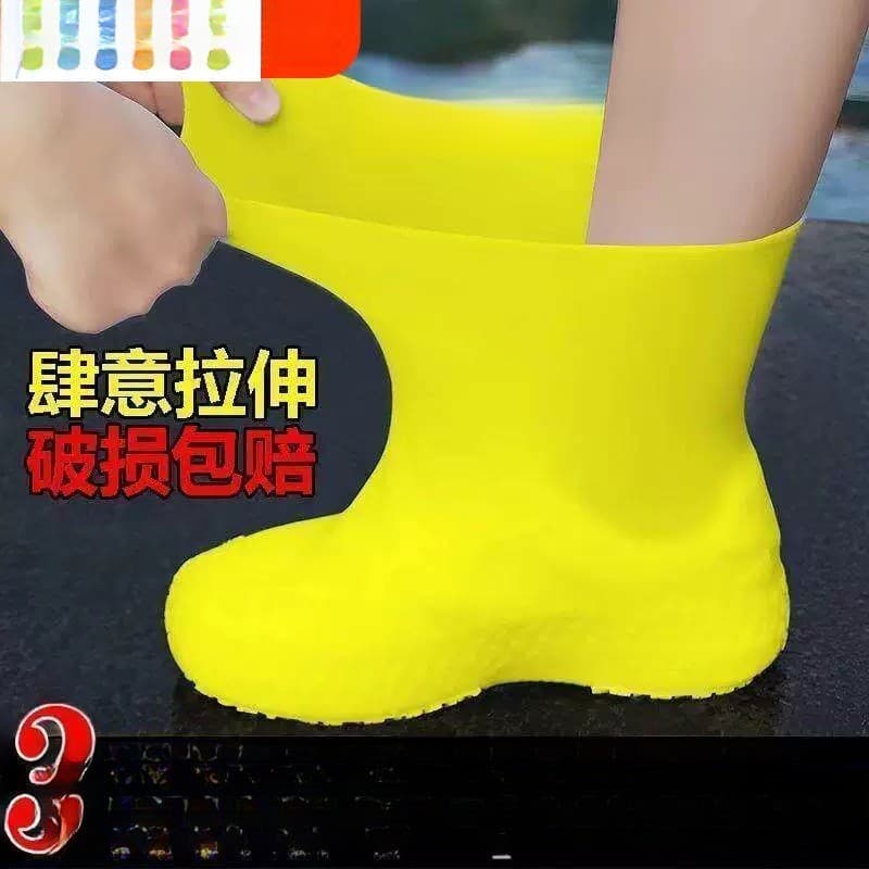 Botas de chuva de borracha tubo curto masculino antiderrapante resistente ao desgaste entrega especial sapatos de água d
