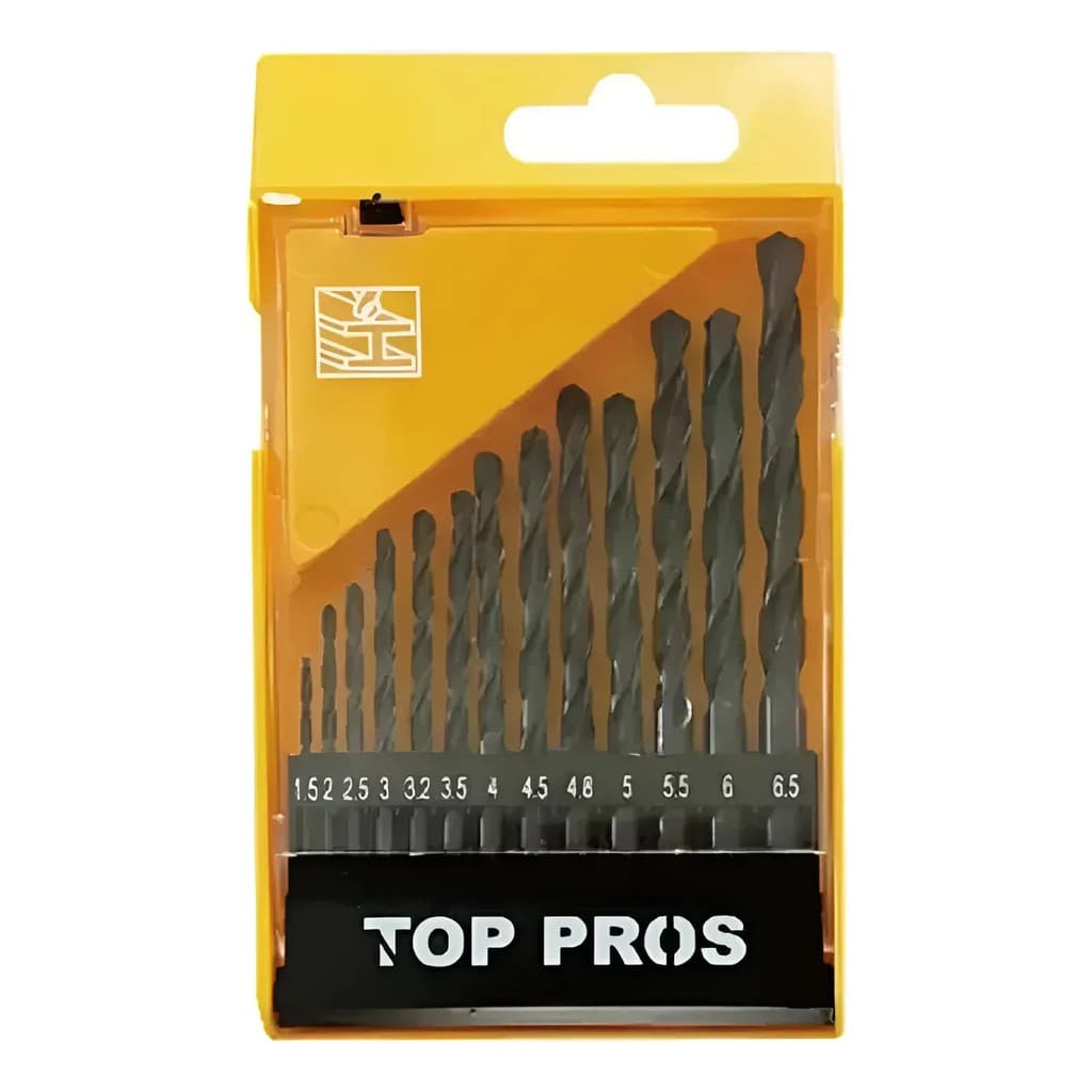 Jogo De Brocas Para Metal 13 Peças 1.5 A 6.5mm