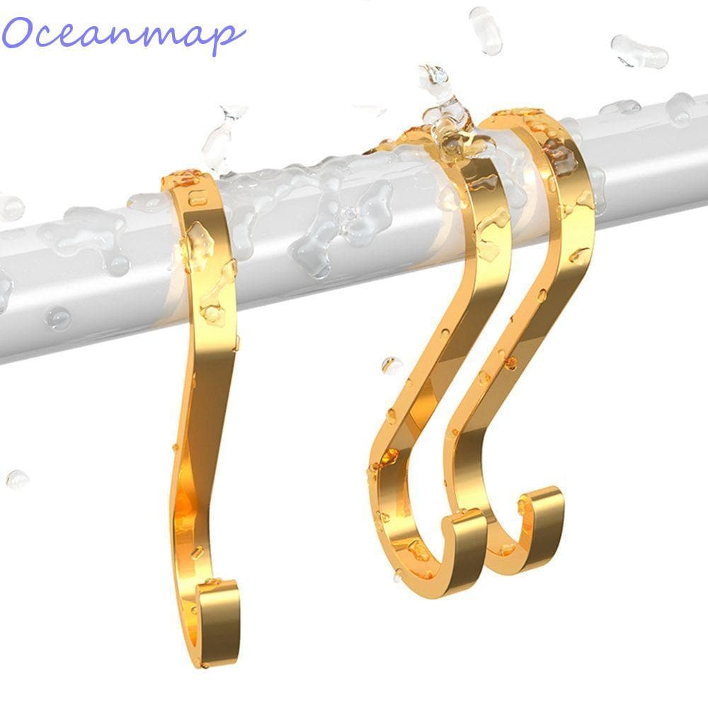 OCEANMAP S Gancho Espaço Alumínio Banheiro Organização Quarto Organizador Fecho Suporte De Armazenamento