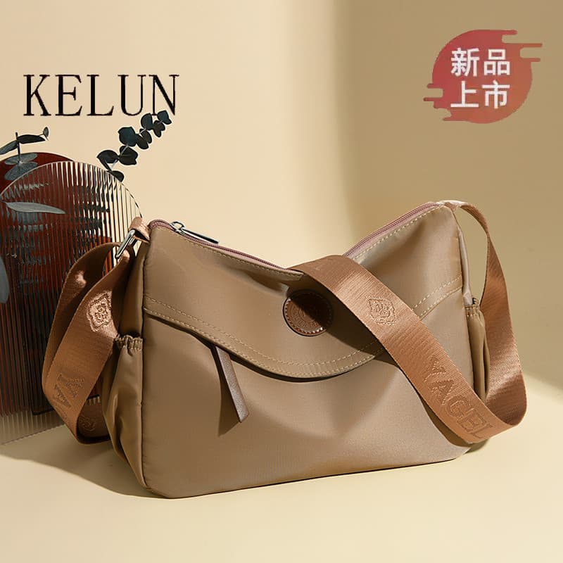 Aglaishi Oxford pano mensageiro saco feminino 2026 novo estilo Casual grande capacidade leve bolsa de ombro senhoras mãe