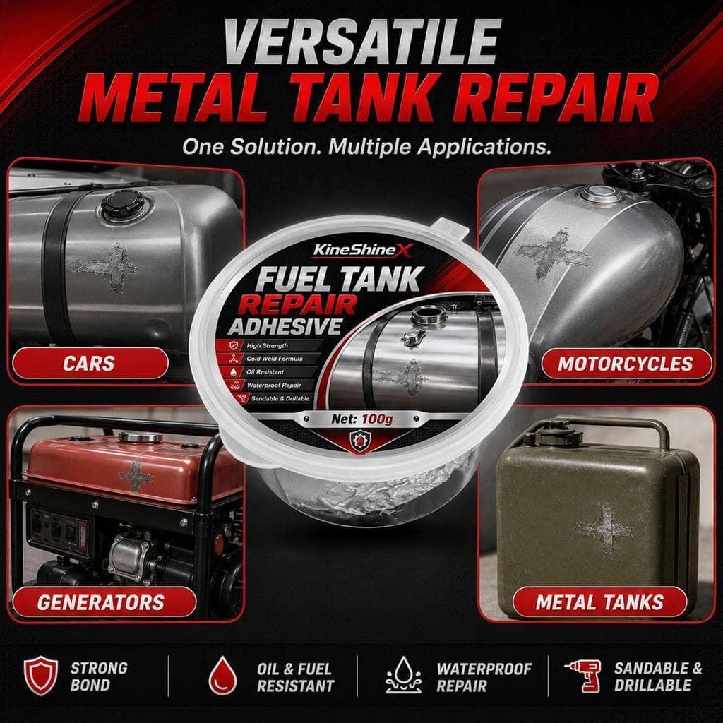 Selador De Tanque De Gás Para Motocicleta , 100g , Forte Adesão , Selante , E Água , Adesivo Caminhão , Carro , Aquecedo