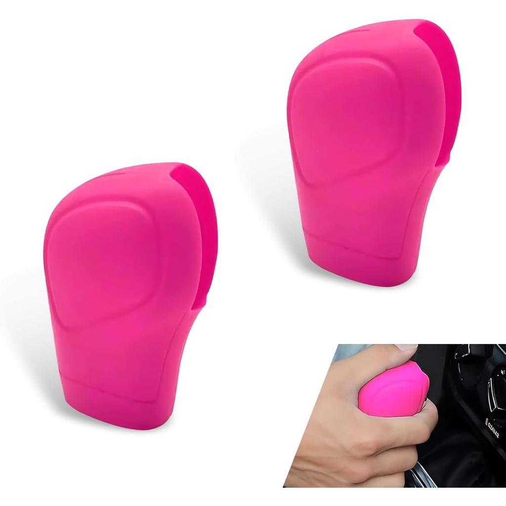 2 Peças de Capa para Alavanca de Câmbio de Carro, Silicone Macio Antiderrapante, Design Aberto, Universal para a Maioria