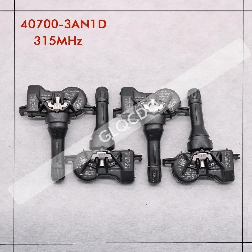 SENSOR De Pressão De Pneus 4 Pcs Para NISSAN SENTRA 2018 2019 2020 TPMS 315 Mhz 40700-3AN1D 407003AN1Dauto Peças Decoraç