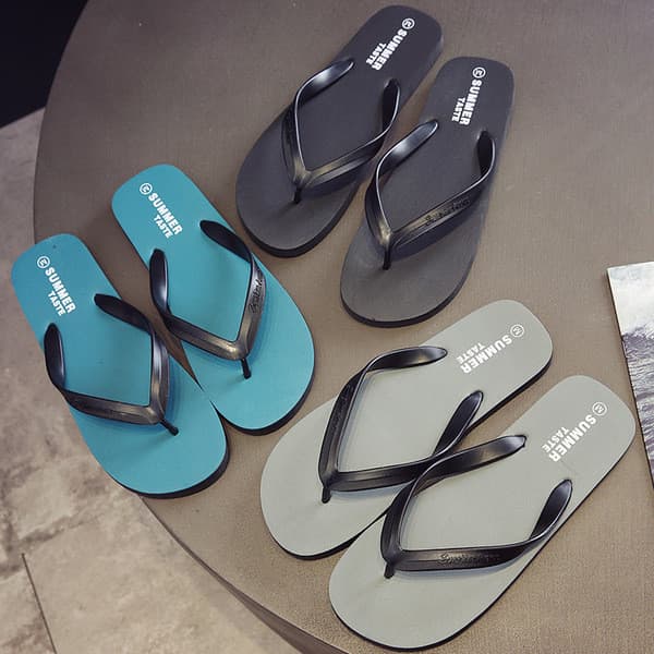 | slippers | No Chinelos simples chinelos masculinos desgaste exterior antiderrapante novo estilo na moda praia beira-ma