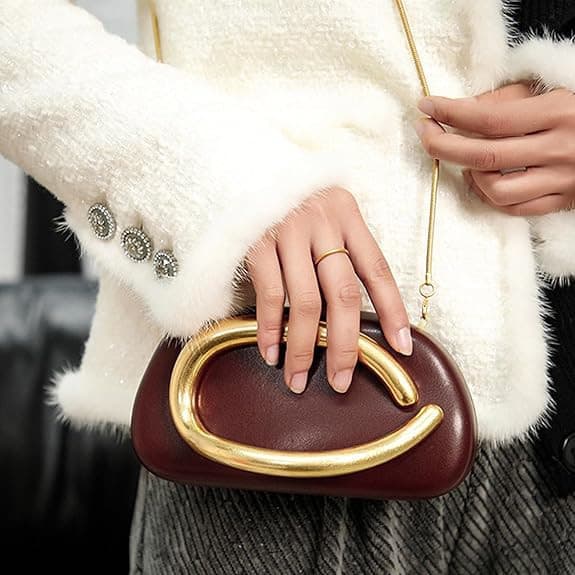 Bolsa clutch de noite com novo design de nicho 2026, bolsa transversal da moda para combinar com bolsa clutch social