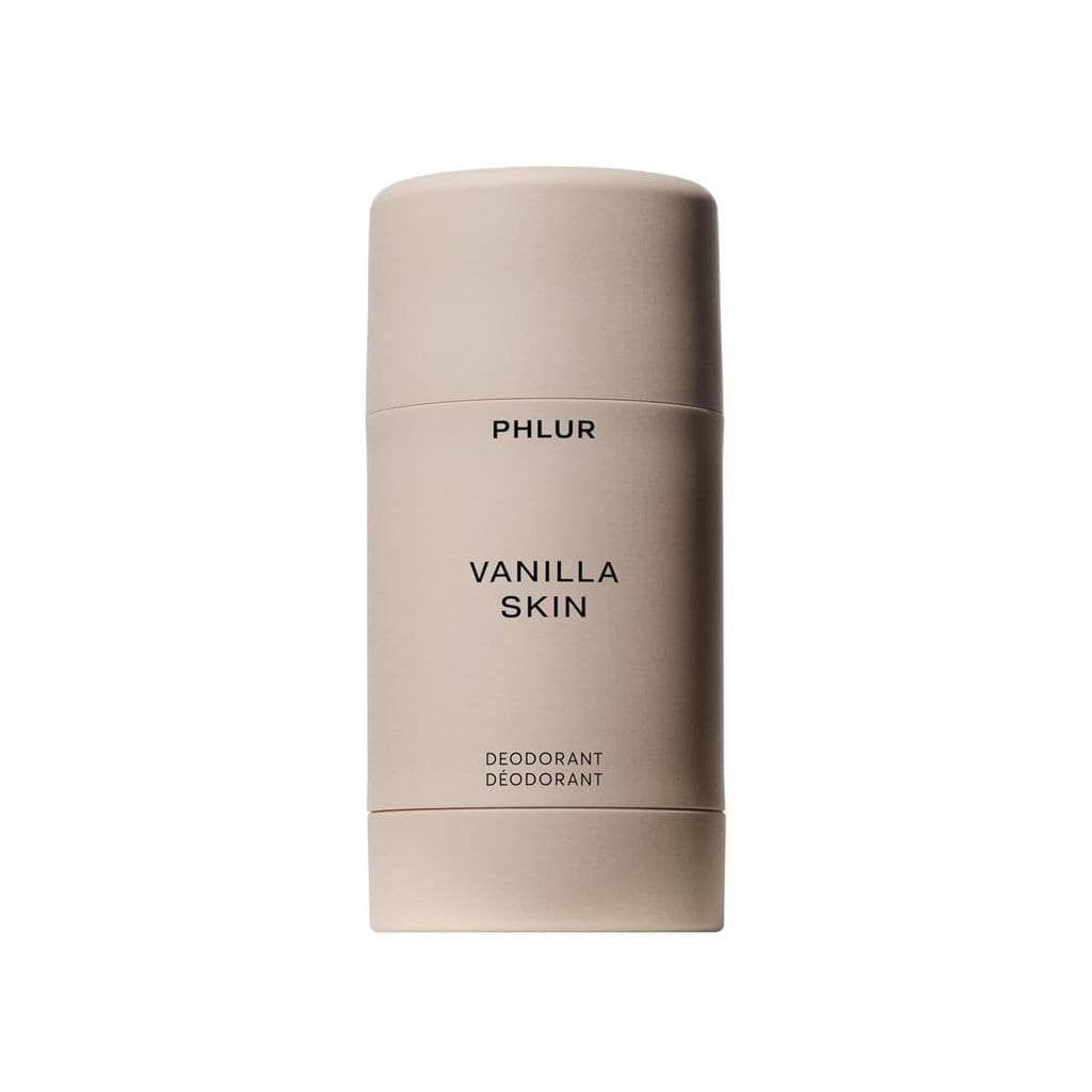 Desodorante Natural PHLUR Vanilla Skin, 1,76 Oz – Desodorante sem Alumínio para Mulheres e Homens, Proteção Duradoura co