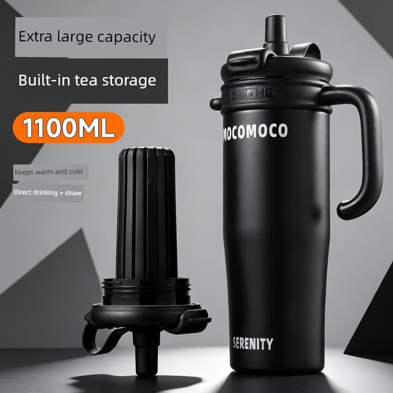 garrafa de agua garrafa térmica garrafa termica Oushima copo de água de armazenamento frio carro Fitness Oversized gran