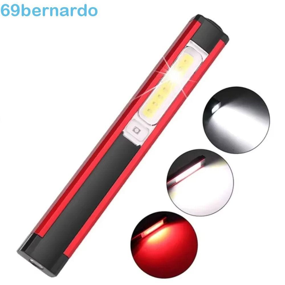 Luz LED Portátil BERNARDO , Lanternas 5 W De Segurança , Lanterna Pequena Recarregável À Prova D'água De Bolso
