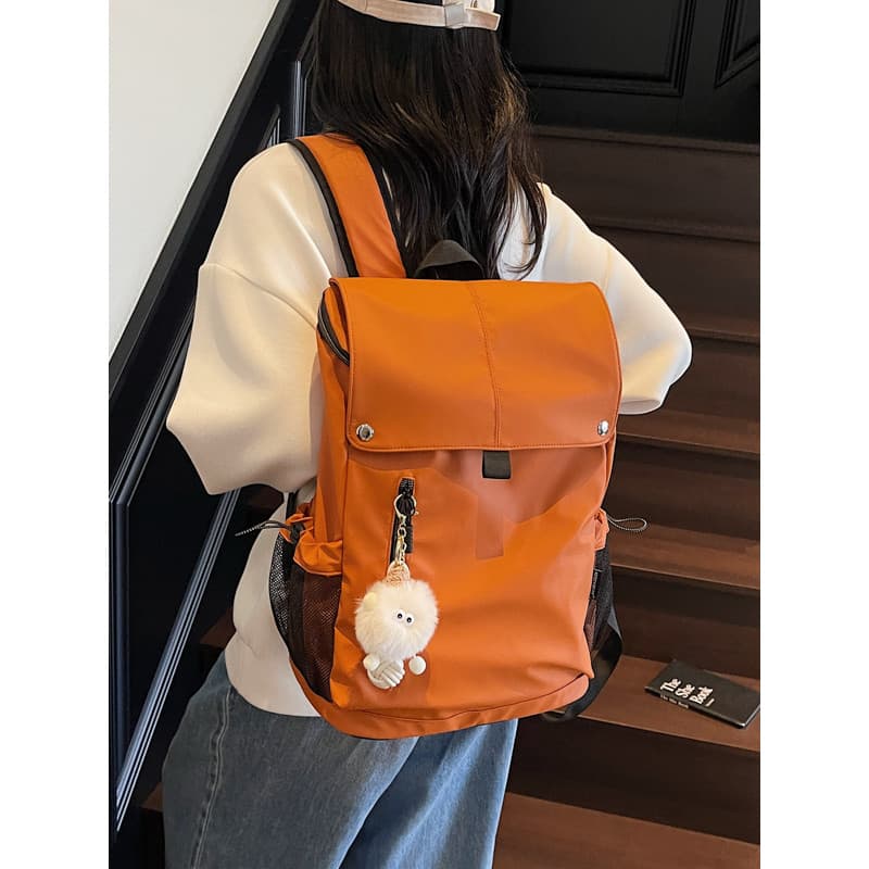 Grande capacidade Unisex mochila impermeável leve estudante mochila feminina novo estilo ao ar livre de curta distância