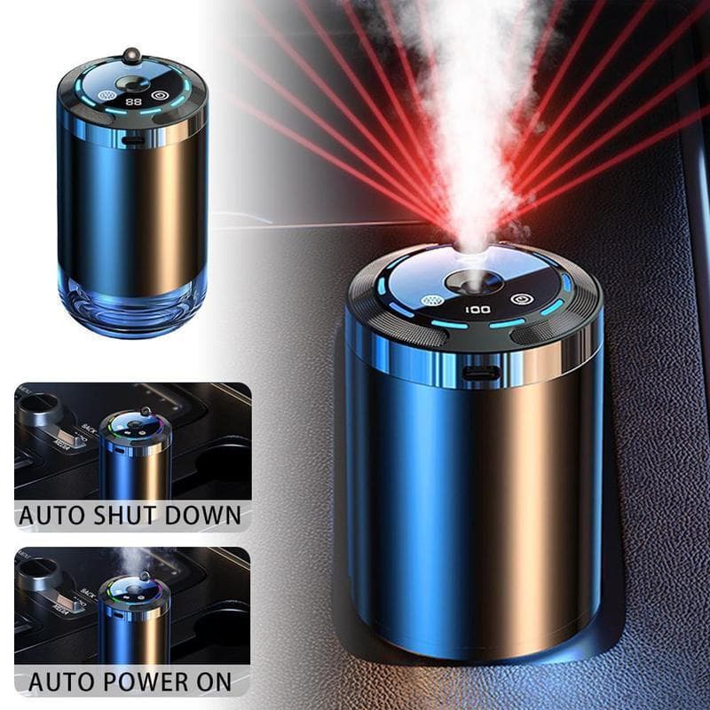Difusor de aromas e umidificador para carro, umidificador de carro com 5 modos, difusor de aromas, eliminador de odores