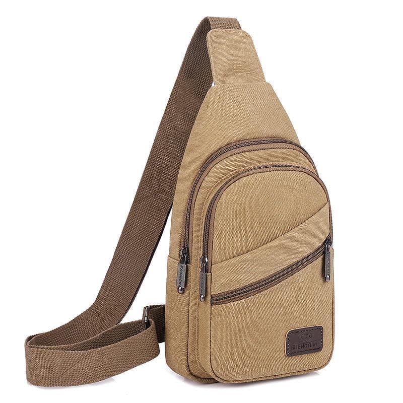 Masculino ao ar livre de um ombro diagonal saco diagonal 2026 novo estilo na moda mochila de peito masculina Casual lona