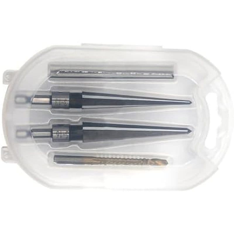 Kit De Ferramentas De Reamer Cônico Premium , Conjunto Com Alça Em T De Aço Carbono De 5 Peças Broca De Arco De Serra Pa