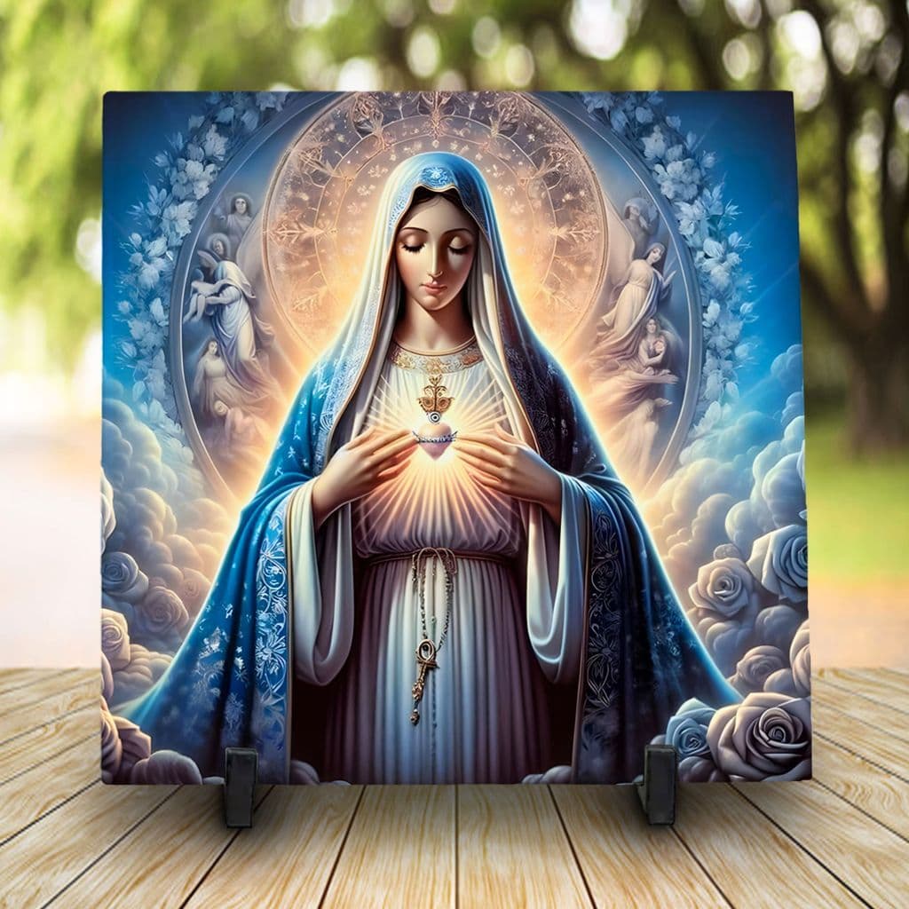 Azulejo Quadro Decorativo Santa Nossa Senhora Aparecida