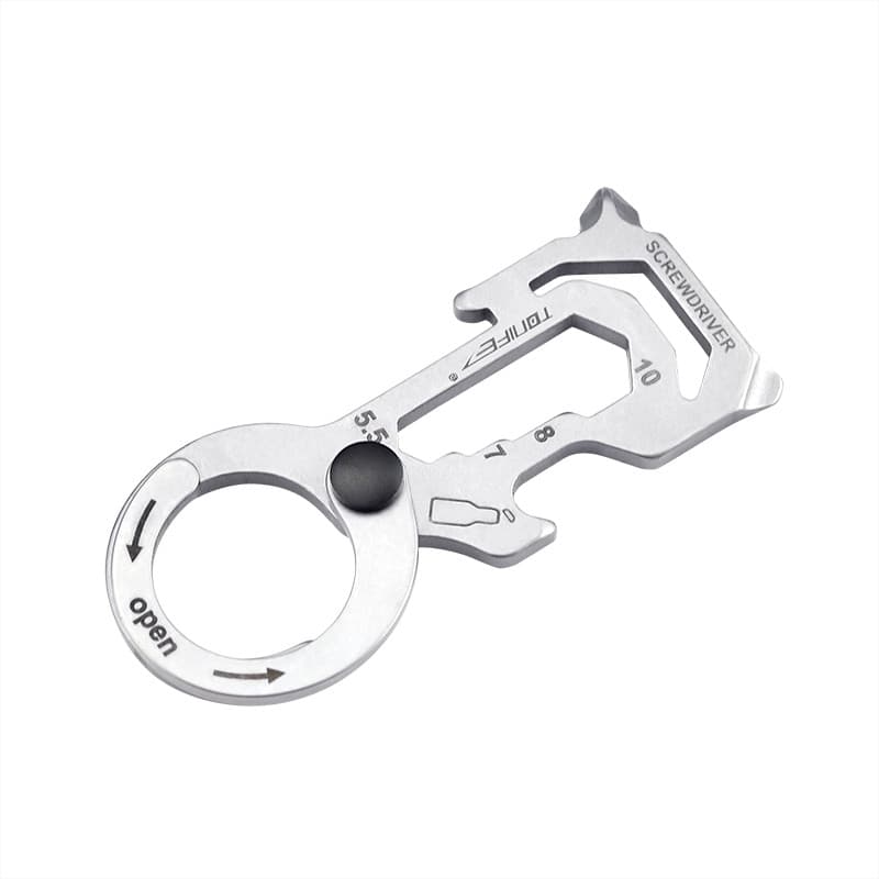 TONIFE TONIFE MT1001 Ferramenta de combinação multifuncional chave Abridor de garrafas EDC Fivela Série de chaveiros