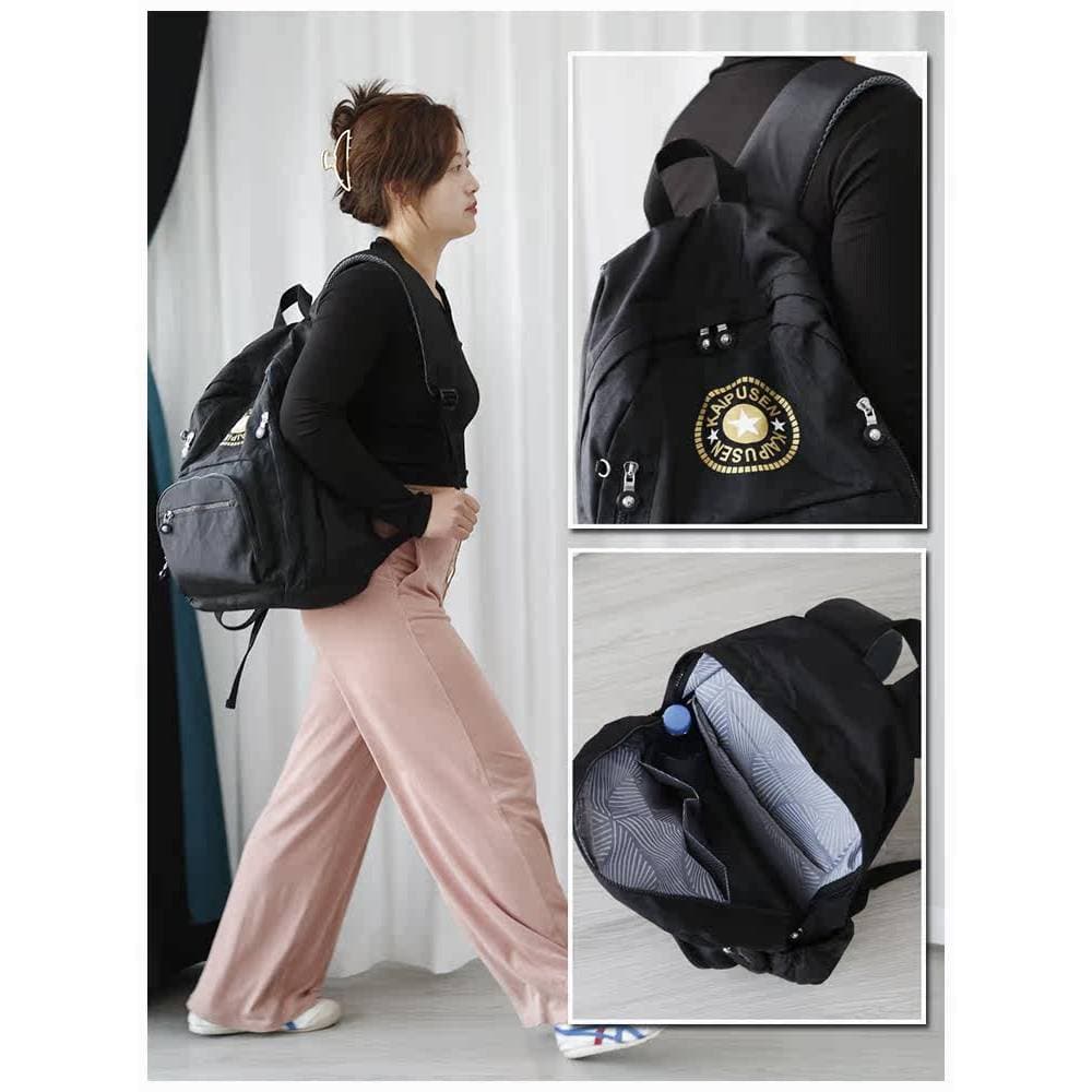 2026 novo estilo moda leve mochila das mulheres dos homens portátil All-Match mochila de viagem de curta distância multi