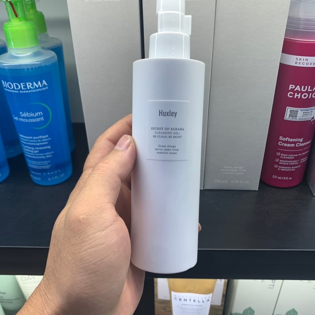 Coreia Coreia Coreia Huxley Huxley Cactus Gel de limpeza hidratante Espuma delicada Limpeza macia sem secagem