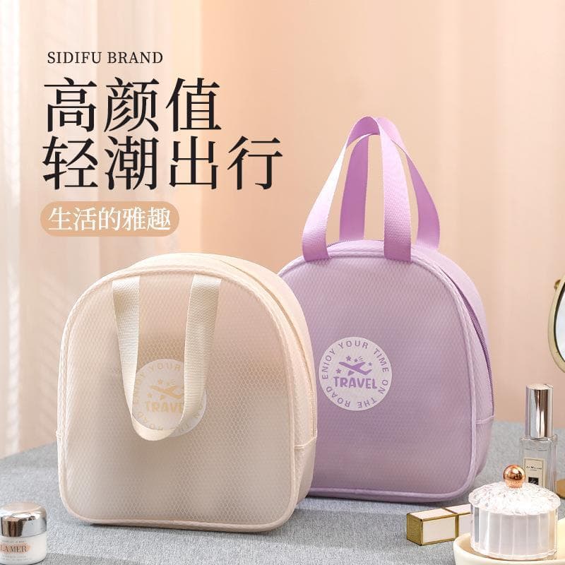 Novo EVA saco de natação de higiene pessoal Anti-Zhifeng água permeável Semi-brilhante saco cosmético portátil coleção s