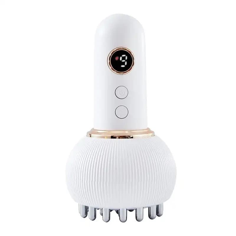 Massageador Corporal Portátil para Pernas e Abdômen - Ferramenta de Drenagem Linfática e Antinchaço com Calor e Vibração