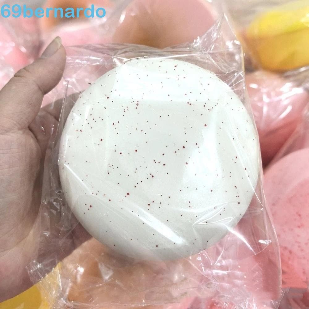 BERNARDO | Brinquedo De Apertar Pão , Mole De Redondo Calmante Simulado , Mini Brinquedos Sensoriais De Torrada