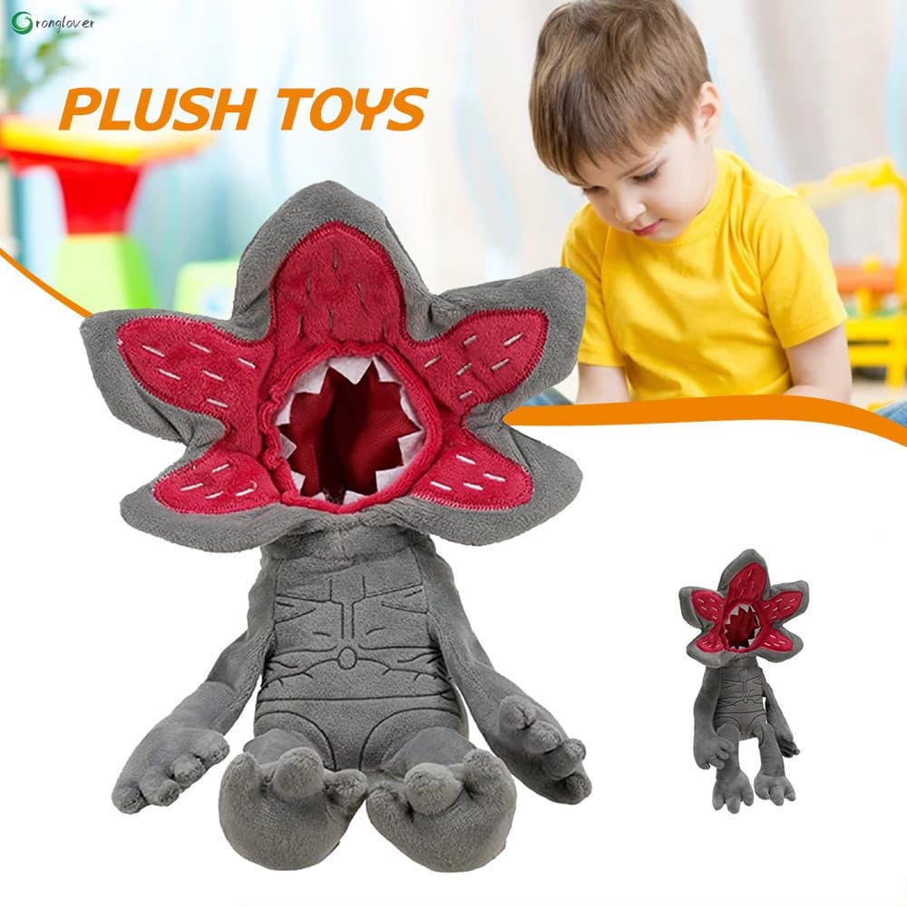 Boneco de Pelúcia de Desenho Animado Stranger Things, Almofada de Monstro Diabólico, Brinquedo Macio, Almofada Decorativ