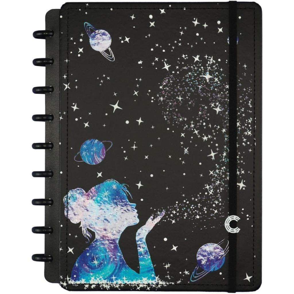 Caderno Inteligente Médio Poeira Das Estrelas 80 fls. 190 mm x 255 mm - Caderno Inteligente