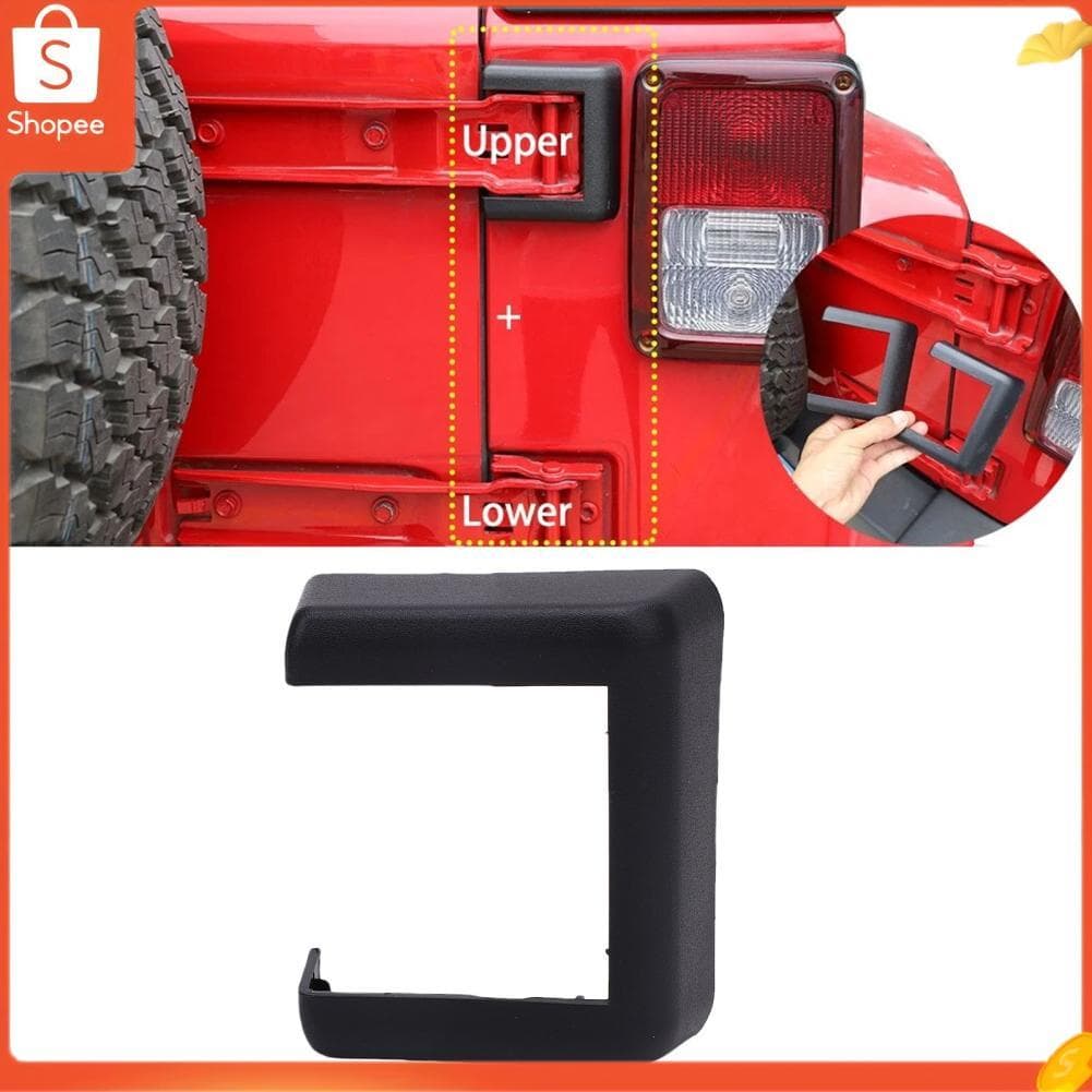 Hap Tampa da dobradiça da porta traseira do carro, abs resistente, substituição de longa duração para wrangler jk jku