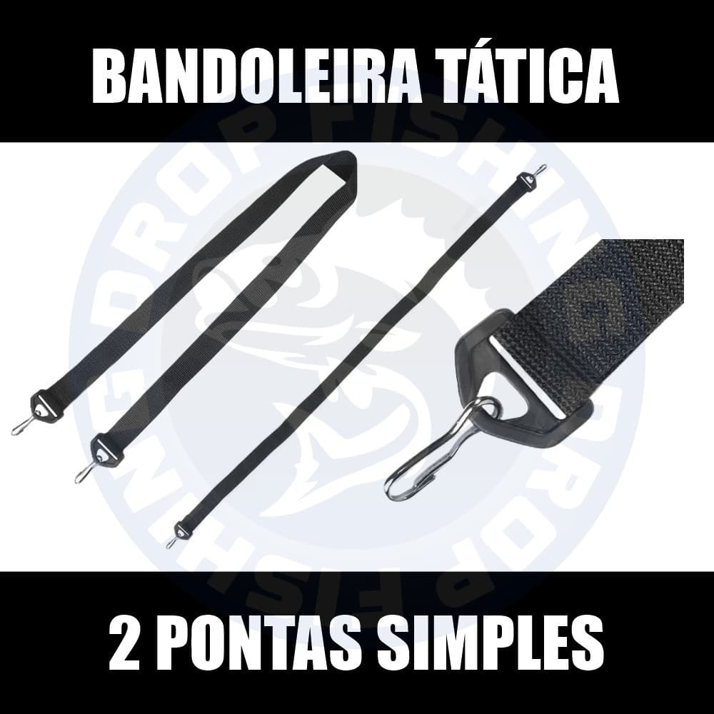 Bandoleira Cinta para Carabinas e Air Soft Simples Com 2 Pontas