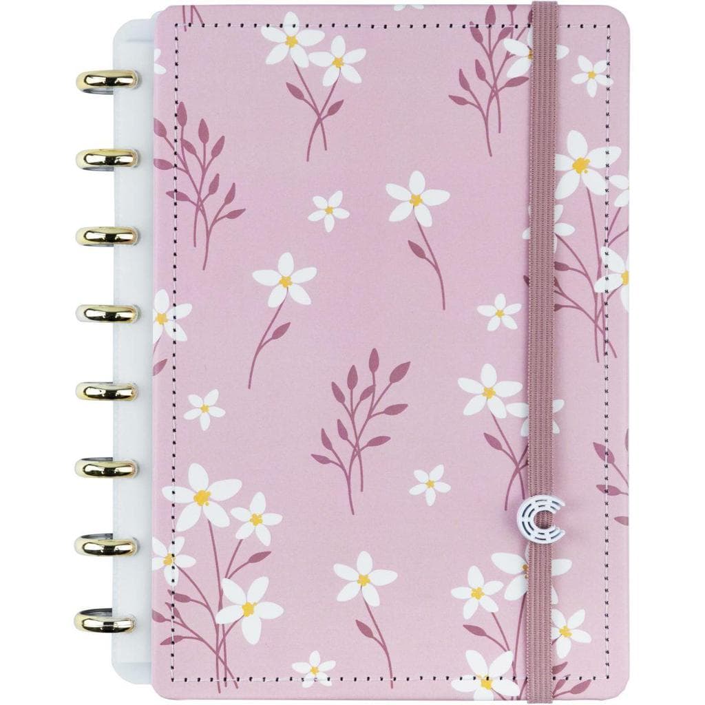 Caderno Inteligente A5 Pink Blossom By Sof 80 fls. 155 mm x 220 mm - Caderno Inteligente