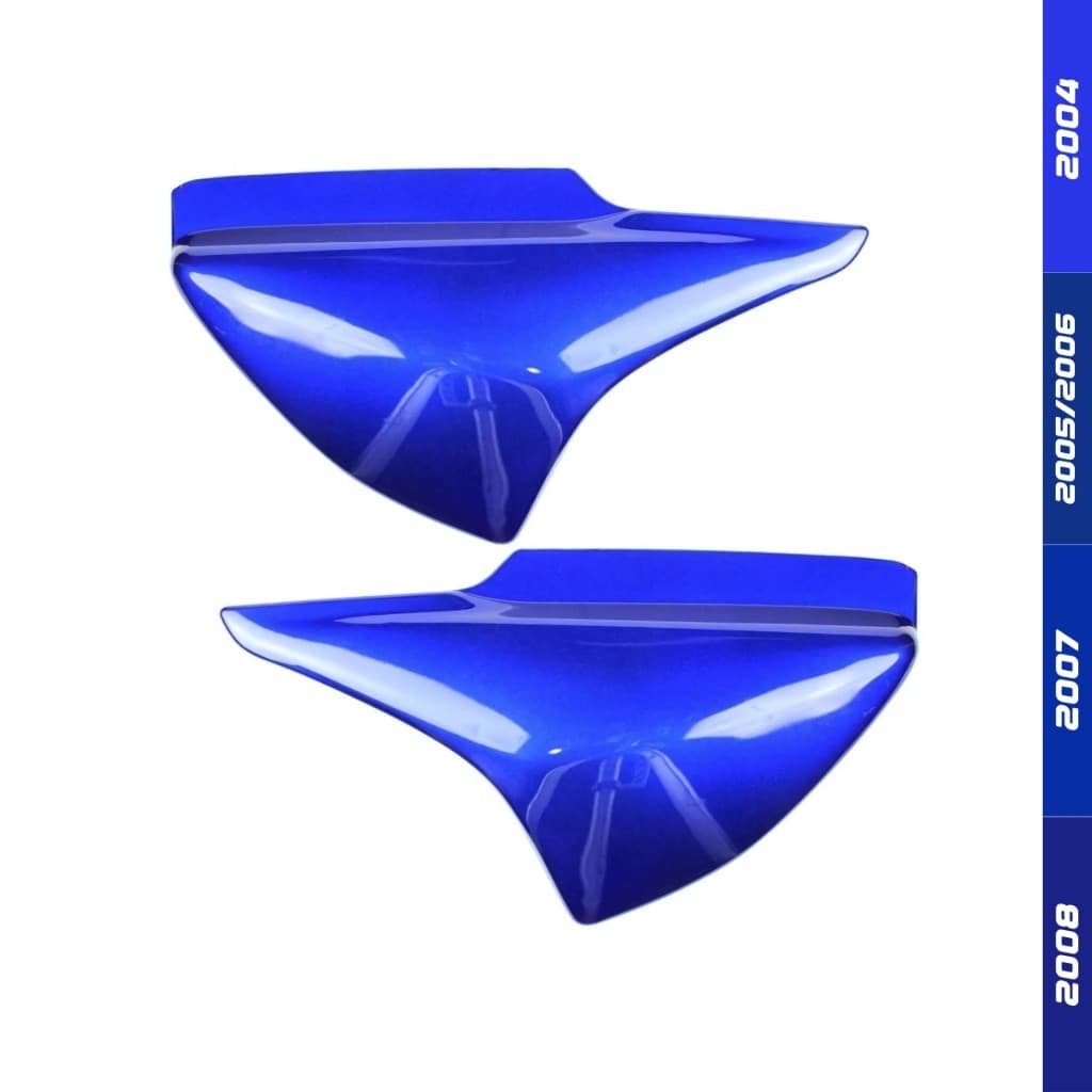 Carenagem Par Tampa Lateral Titan 150 Azul 2004 2005 2006 2007 2008 Pintado Envernizado