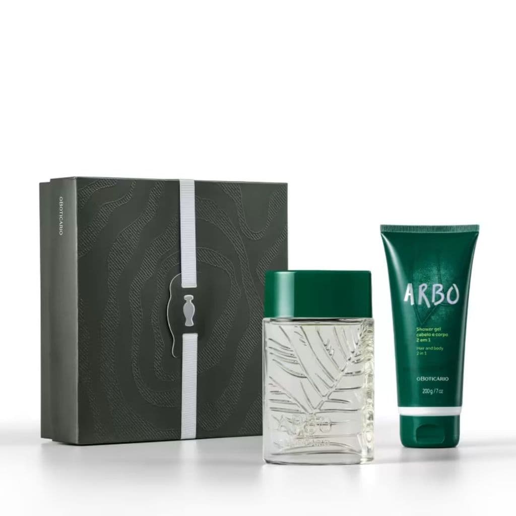 Presente Arbo Pais 26 O Boticário Perfume e Shower Gel