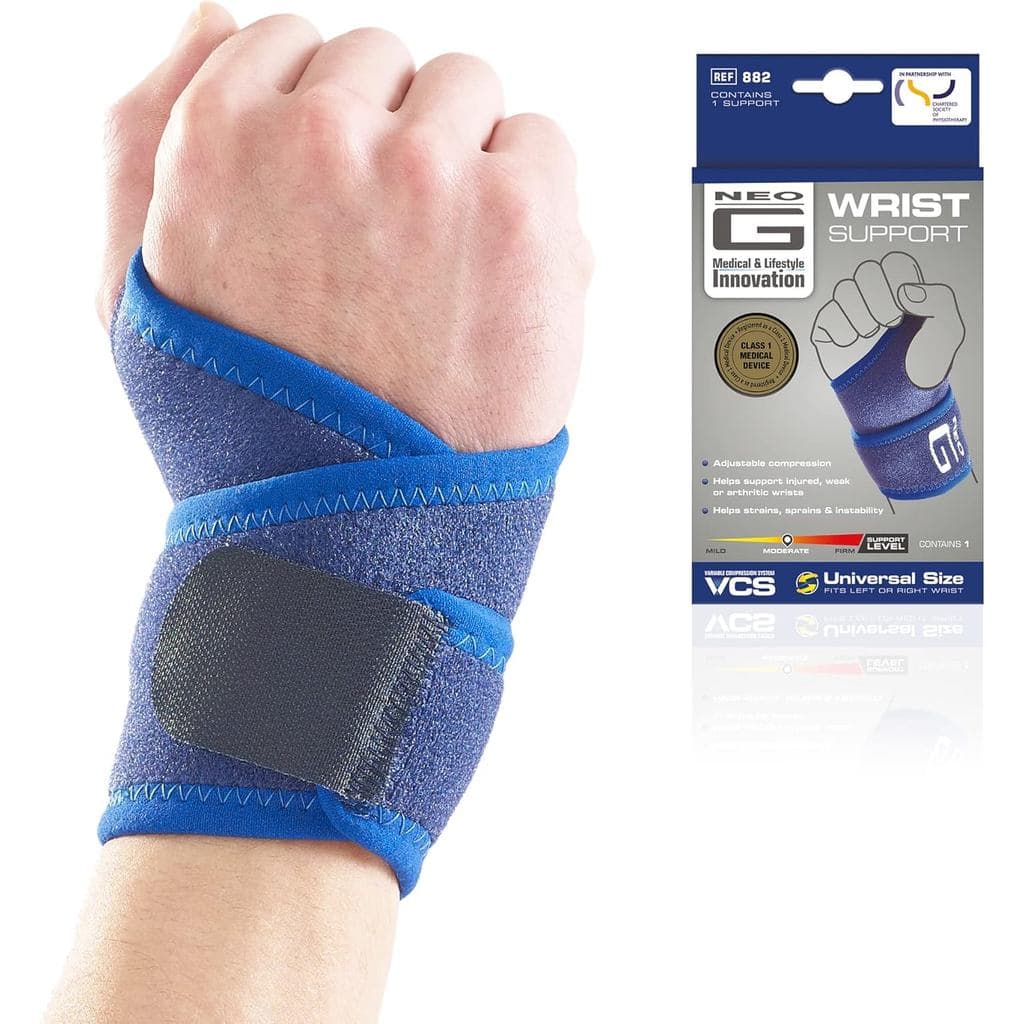 Suporte de Pulso Neo-G para Artrite, Dor nas Articulações, Entorses, Distensões, Instabilidade - Suporte de Pulso com Co