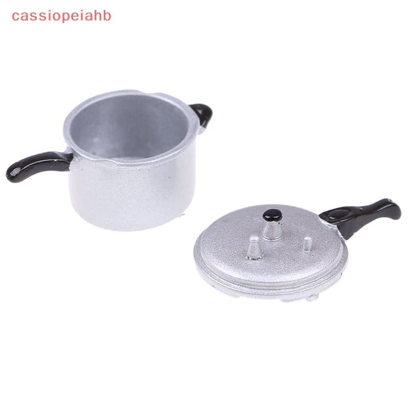 Utensílios de cozinha em escala 1:12 para casa de brinquedos em miniatura
