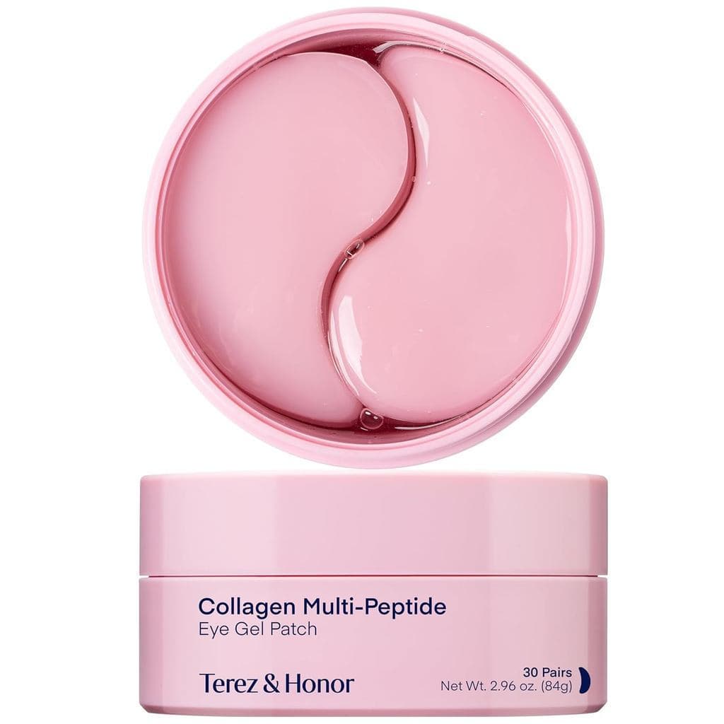 TEREZ & HONOR Patches de Colágeno com Peptídeos para a Área dos Olhos - 60 Máscaras de Hidrogel Firmadoras Coreanas, Ilu