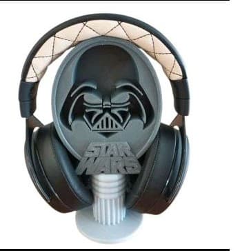 Porta Fone Gamer  Headset Darth Vader Star Wars Impressão 3D