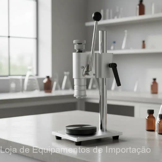 Máquina Manual de Selagem de Frascos Pequenos Multifuncional para Perfumes e Cosméticos, Equipamento de Vedação de Vidro