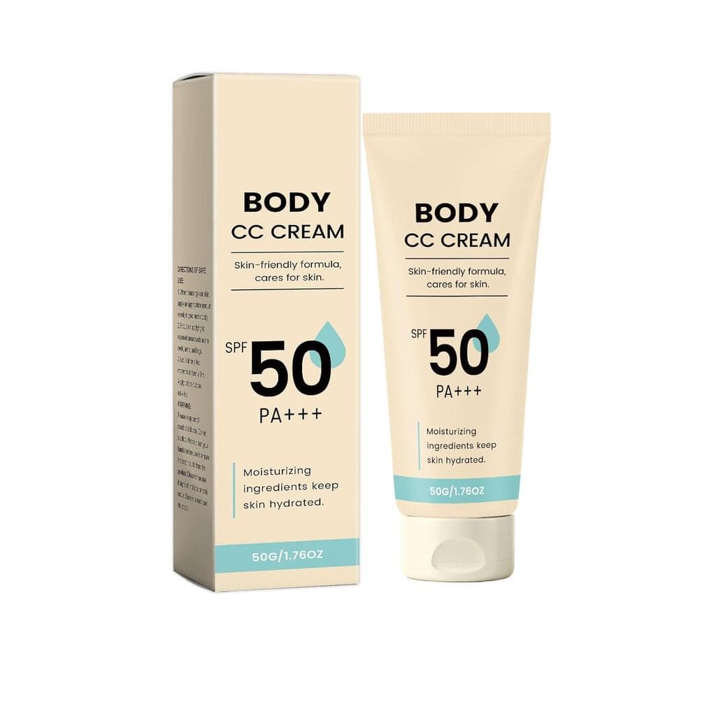 CC Cream Leve com Protetor Solar – Amplo Espectro SPF 50, Cobertura Discreta, Brilho Natural, Fórmula Hidratante Moduláv