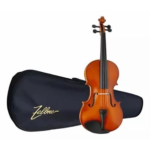 Violino 4/4 Zellmer Com Estojo, Arco e Breu Cor Natural