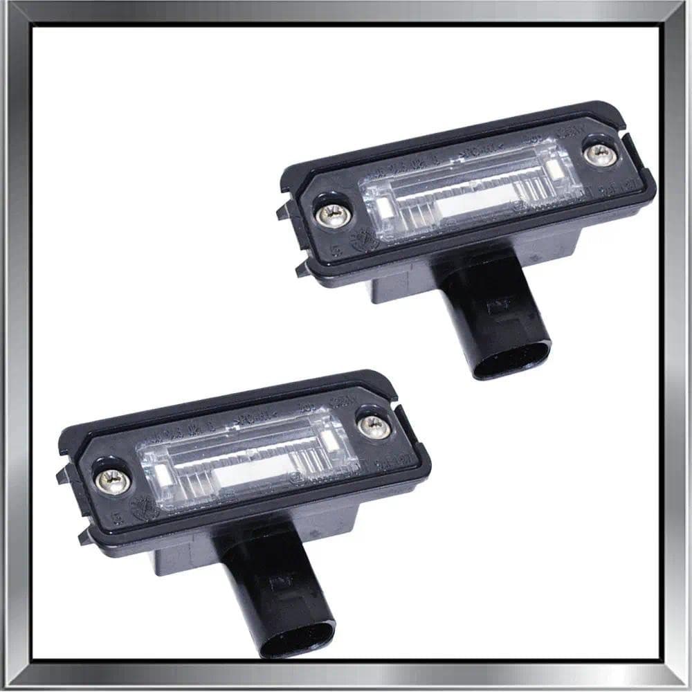 Para Volkswagen VW Beetle 2006 2010 GOLF MK4 1998 2000 2004 Lupo Phaeton Polo Par 2 Pçs Lâmpada De Luz Da Placa 1j694302