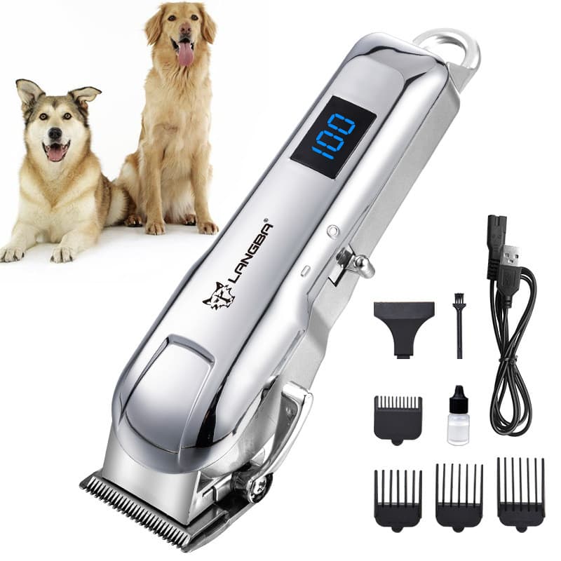 Máquina de cortar cabelo para animais de estimação recarregável Máquina de cortar cabelo para animais de estimação Máqui