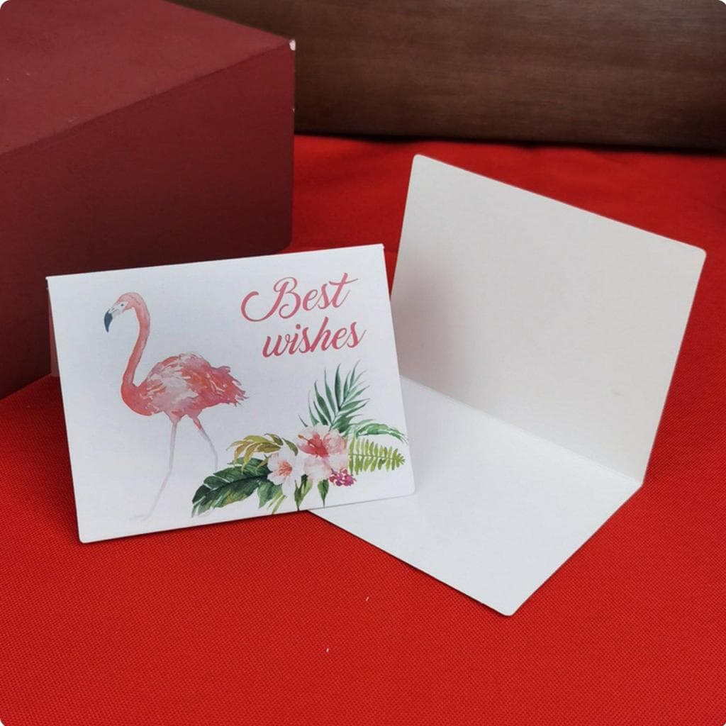 [baosityw8] Cartão Pequeno Dobrado De 100 Peças Design Europeu Mini Voucher De Apresentação Cartões De Floral Com Impres