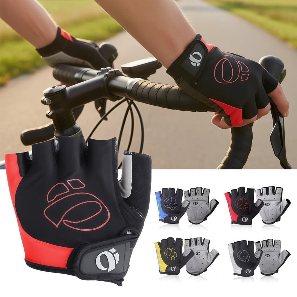 Luva Meio Dedo Para Ciclismo Confortável Bicicleta Bike Com Gel Musculação Ciclismo Trilha Camping