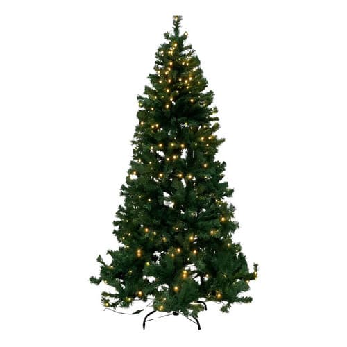 ARVORE DE NATAL DE INDUCAO GRANDE 1,8MTS C/380LEDS 841GA WARM PE DE FERRO REFORÇADO